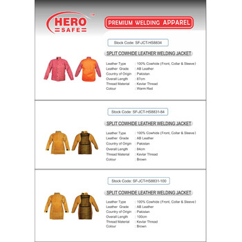 HEROSAFE PREMIUM WELDING APPAREL - JACKET